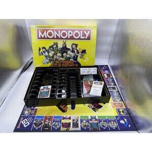 USAOPOLY 2019 Monopoly My Hero Academia - COMPLETE - No Instructions